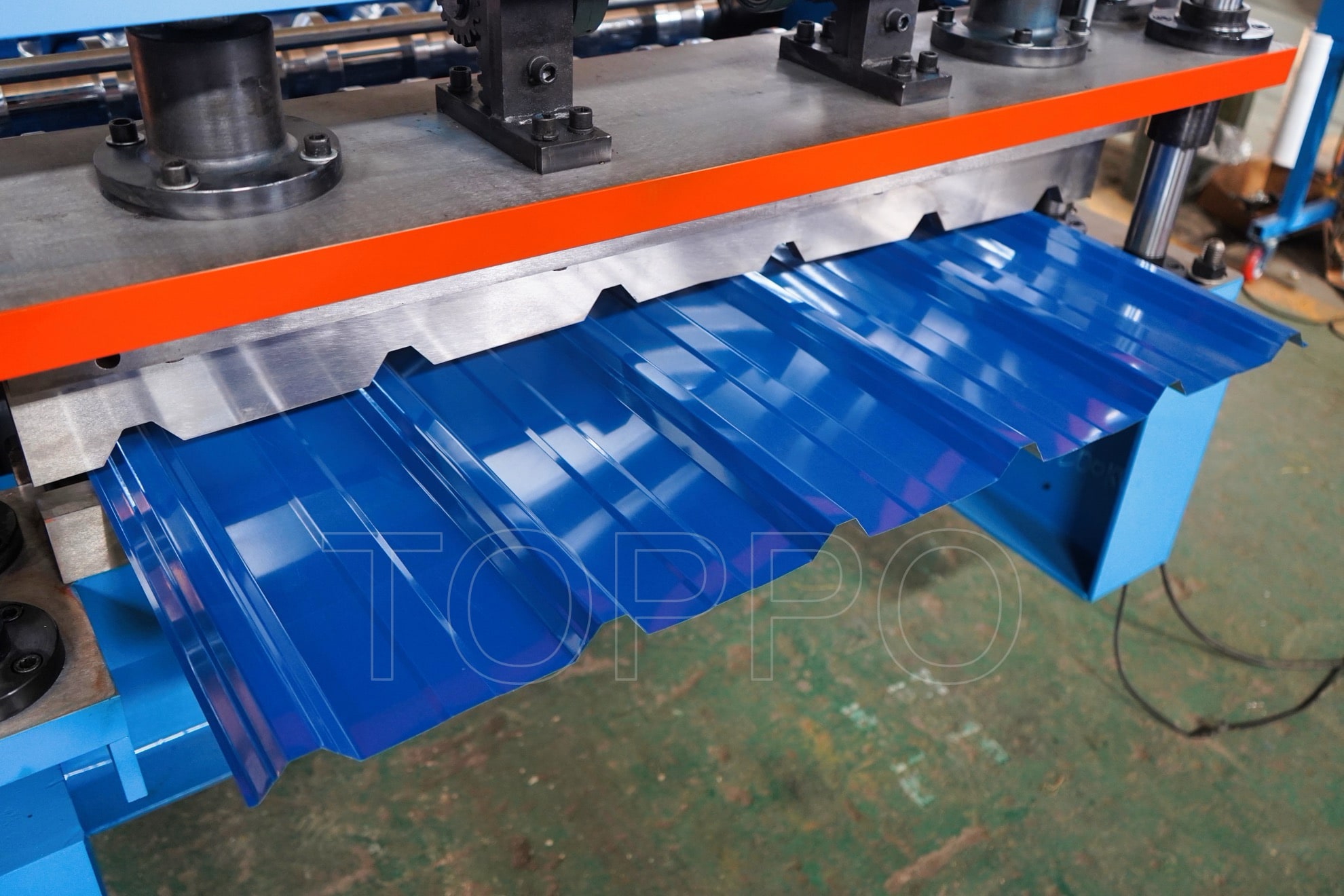 High Precision Trapezoidal Roll Forming Machine for Roof Panels