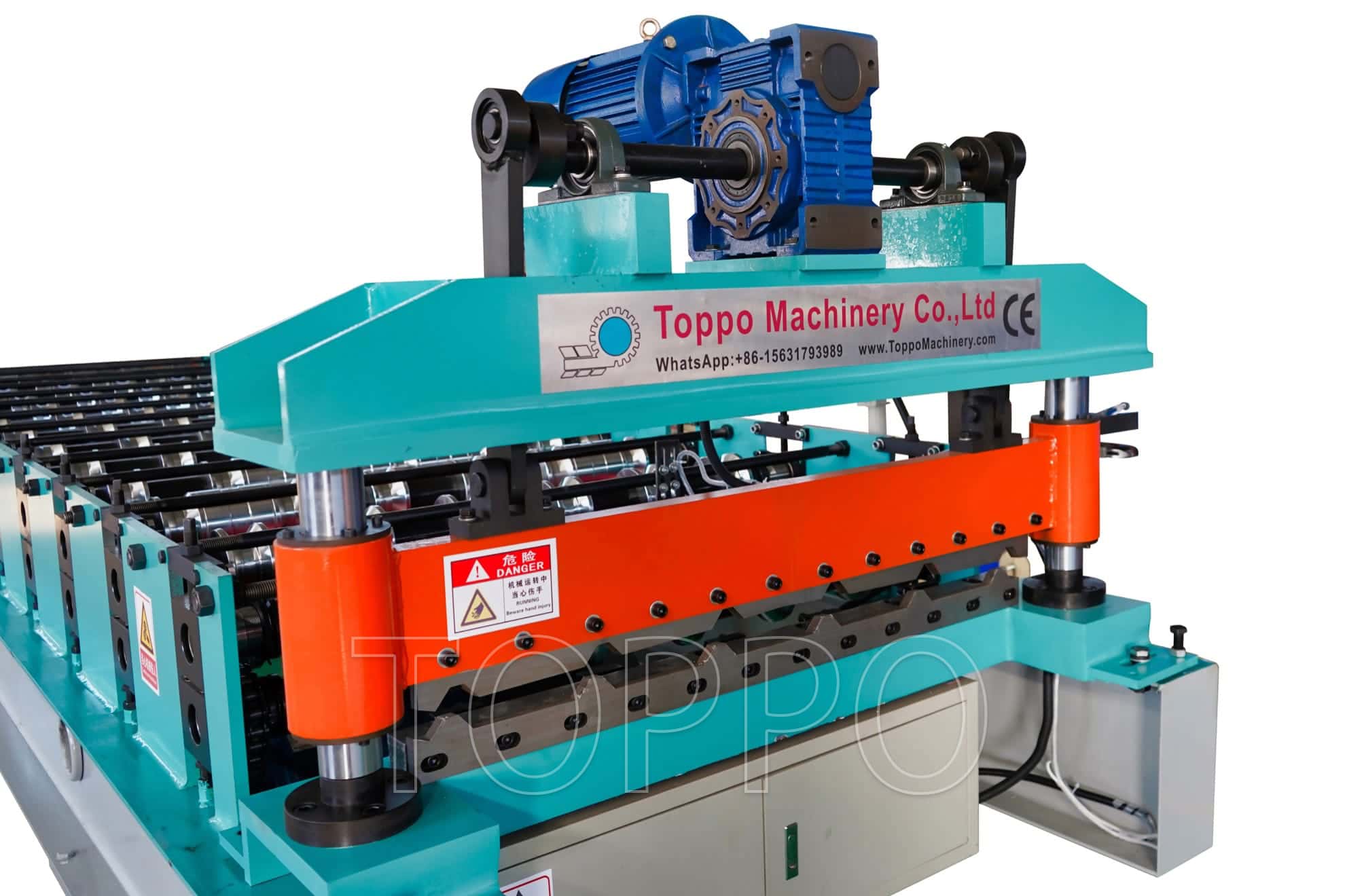 Automatic Trapezoidal Roof Sheet Roll Forming Machine for Metal Roofing Panels