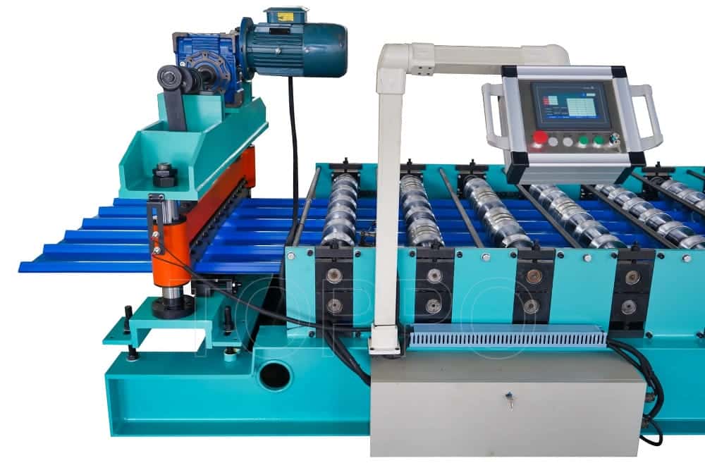 Trapezoidal Roll Forming Machine for High-Speed Metal Roofing