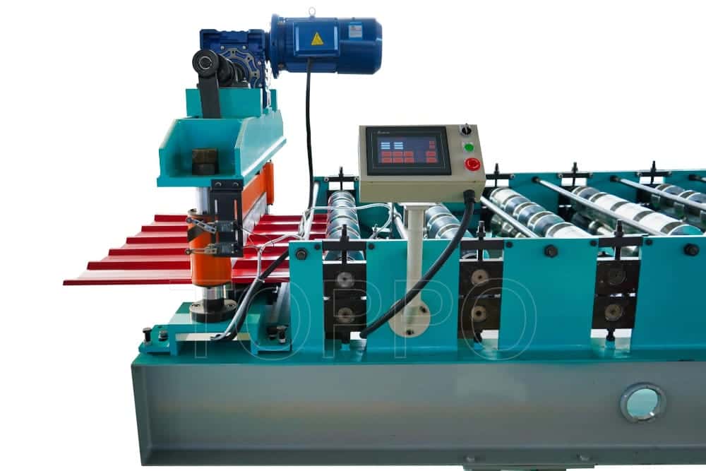 Automatic Trapezoidal Roof Sheet Roll Forming Machine for Metal Roofing Panels