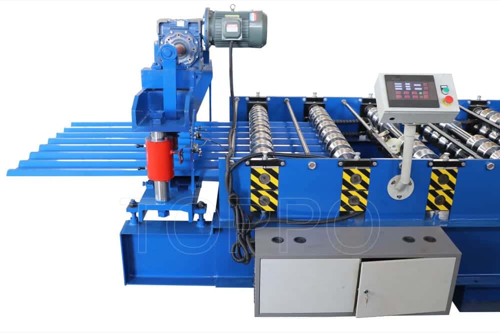 OEM ODM AG Roofing Panel Roll Forming Machine High Efficiency Metal Sheet Making Equipment