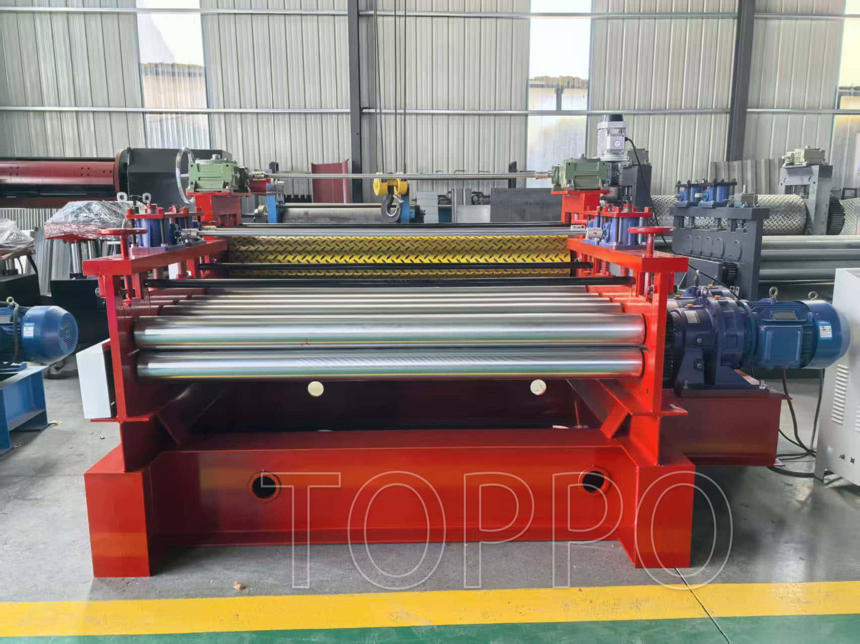 Metal Chequer Plate Embossing Press Machine