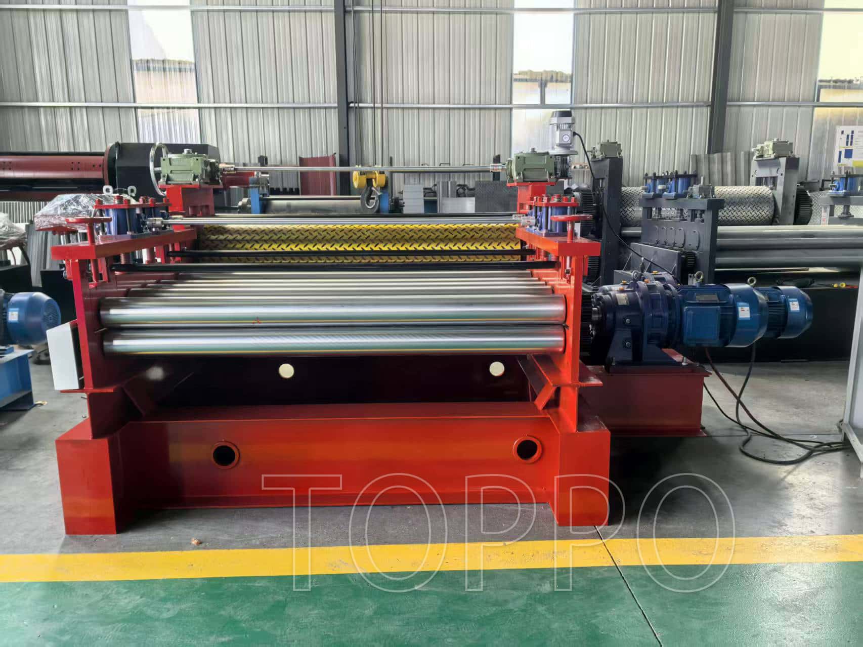 Metal Chequer Plate Embossing Press Machine