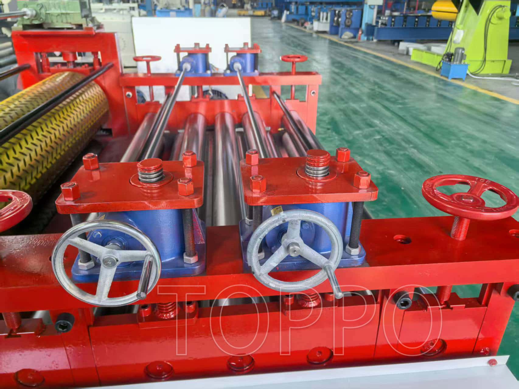 Metal Chequer Plate Embossing Press Machine