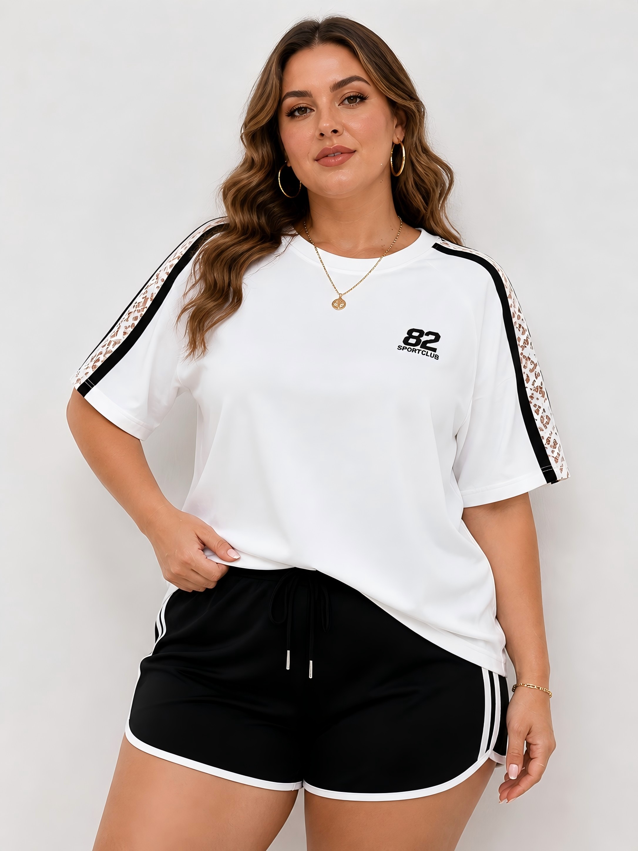 2026 Women Sport Lace Side Stripe