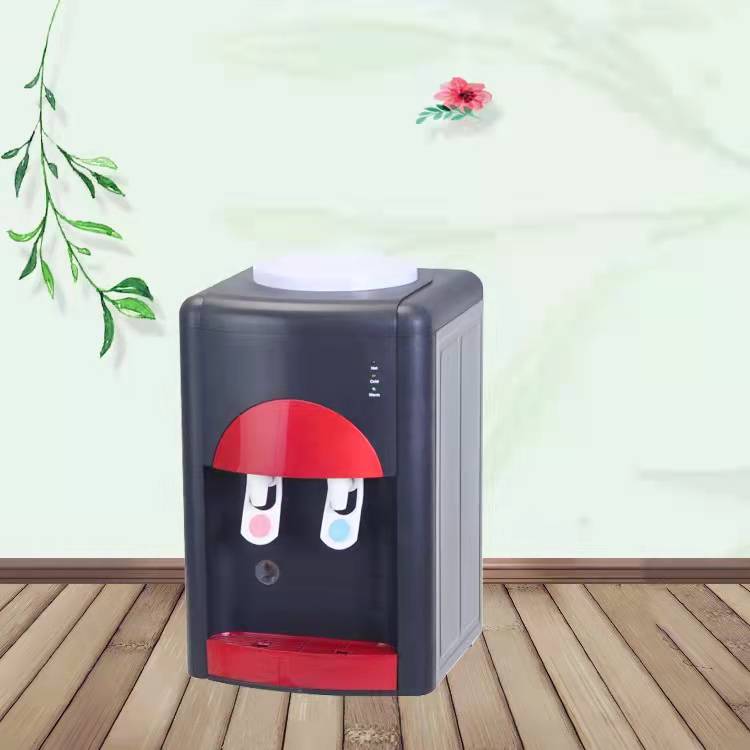 Top Loading Hot and Cold Compressor Cooling Water Dispenser - Matte Black