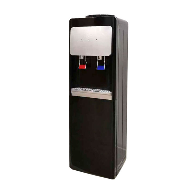 Black 5 Gallon Bottled Household Standing Hot and Cold Compressor Cooling Water Dispenser