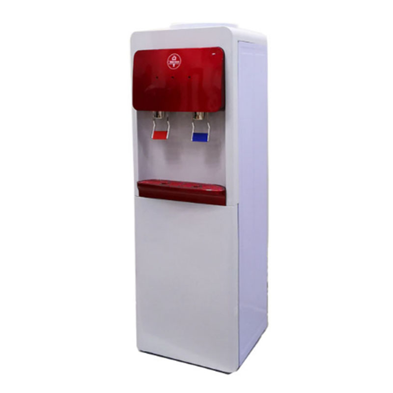Red 5 Gallon Bottled Household Standing Hot and Cold Compressor Cooling Water Dispenser