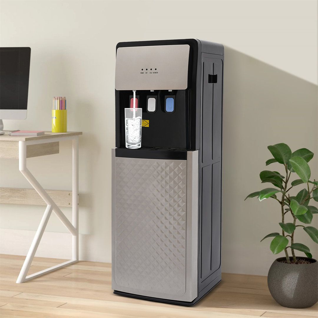 Electric Compressor Water Dispenser – Dual Temperature for Home Office Use