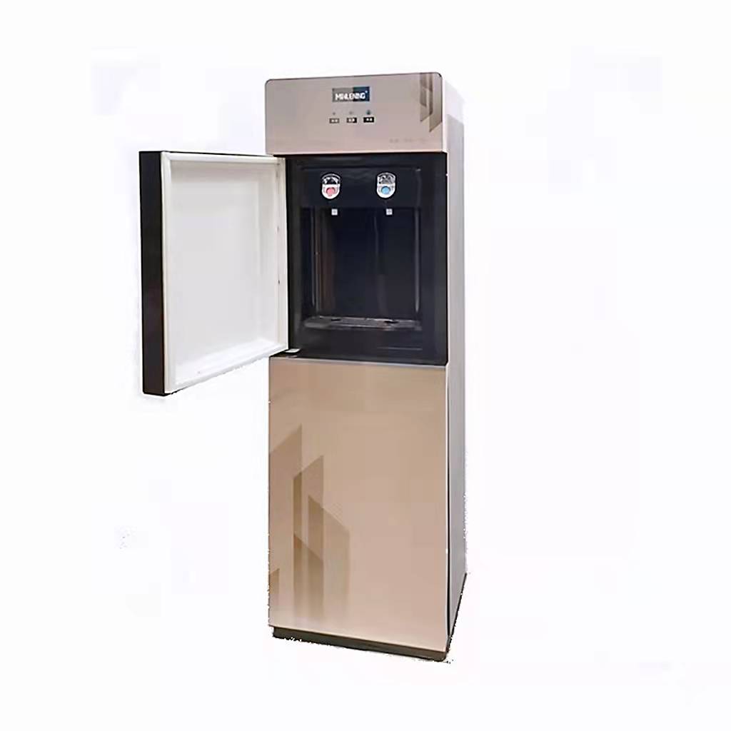 Standing Hot and Cold Water Dispenser with BPA Free Materials and Compressor Cooling