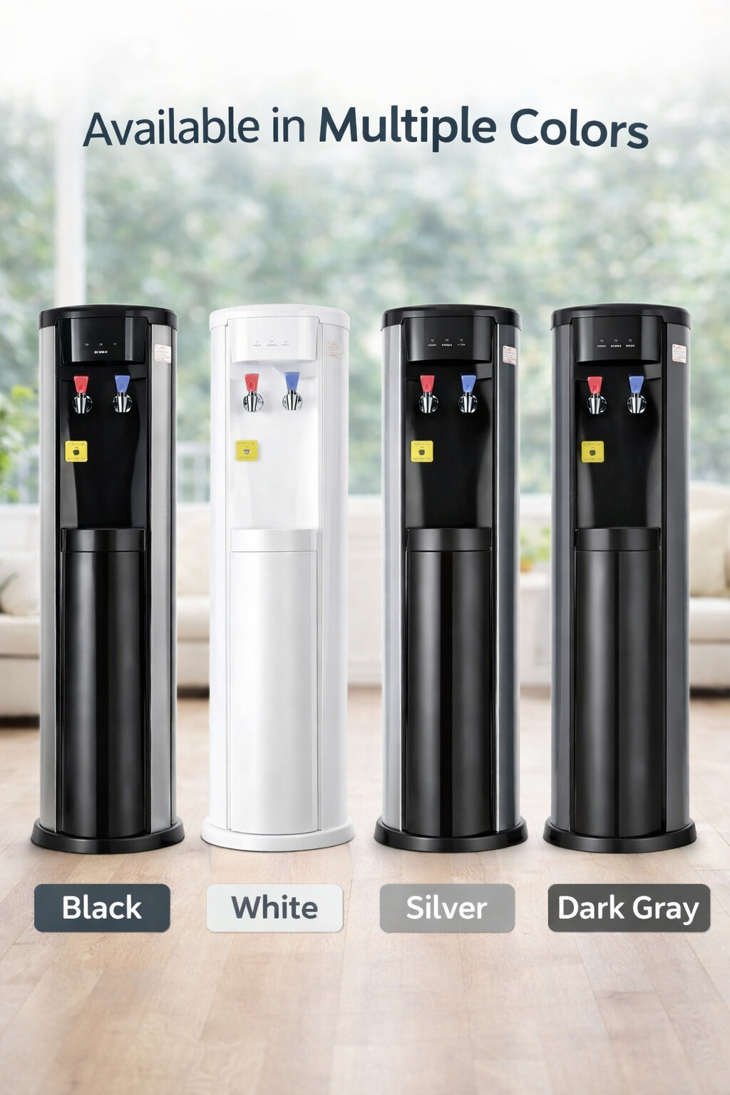 SS304 Food Grade Tank Hot and Cold Compressor Cooling Water Dispenser
