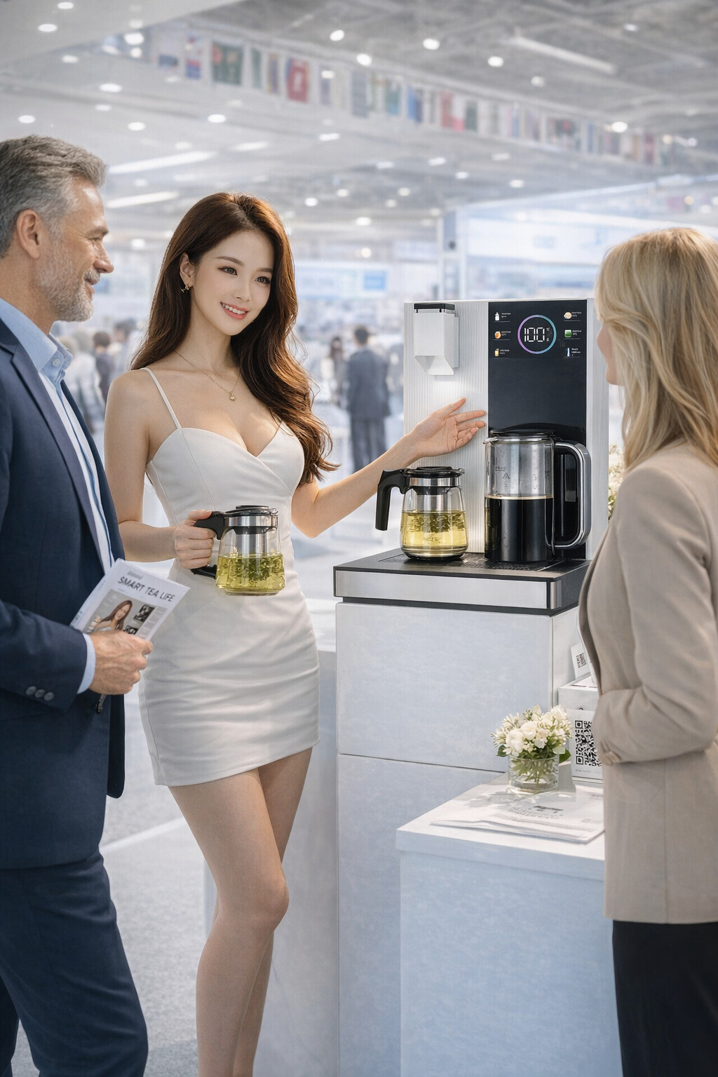 Modern Kitchen Low Noise Hot and cold compressor cooling water dispenser Machine