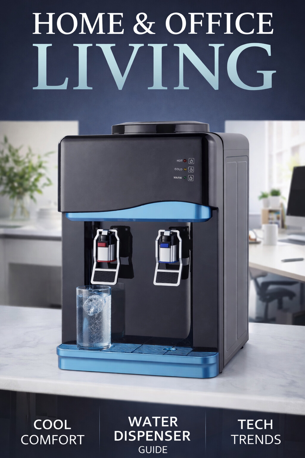 Child Safe Lock Hot and Cold Compressor Cooling Water Dispenser