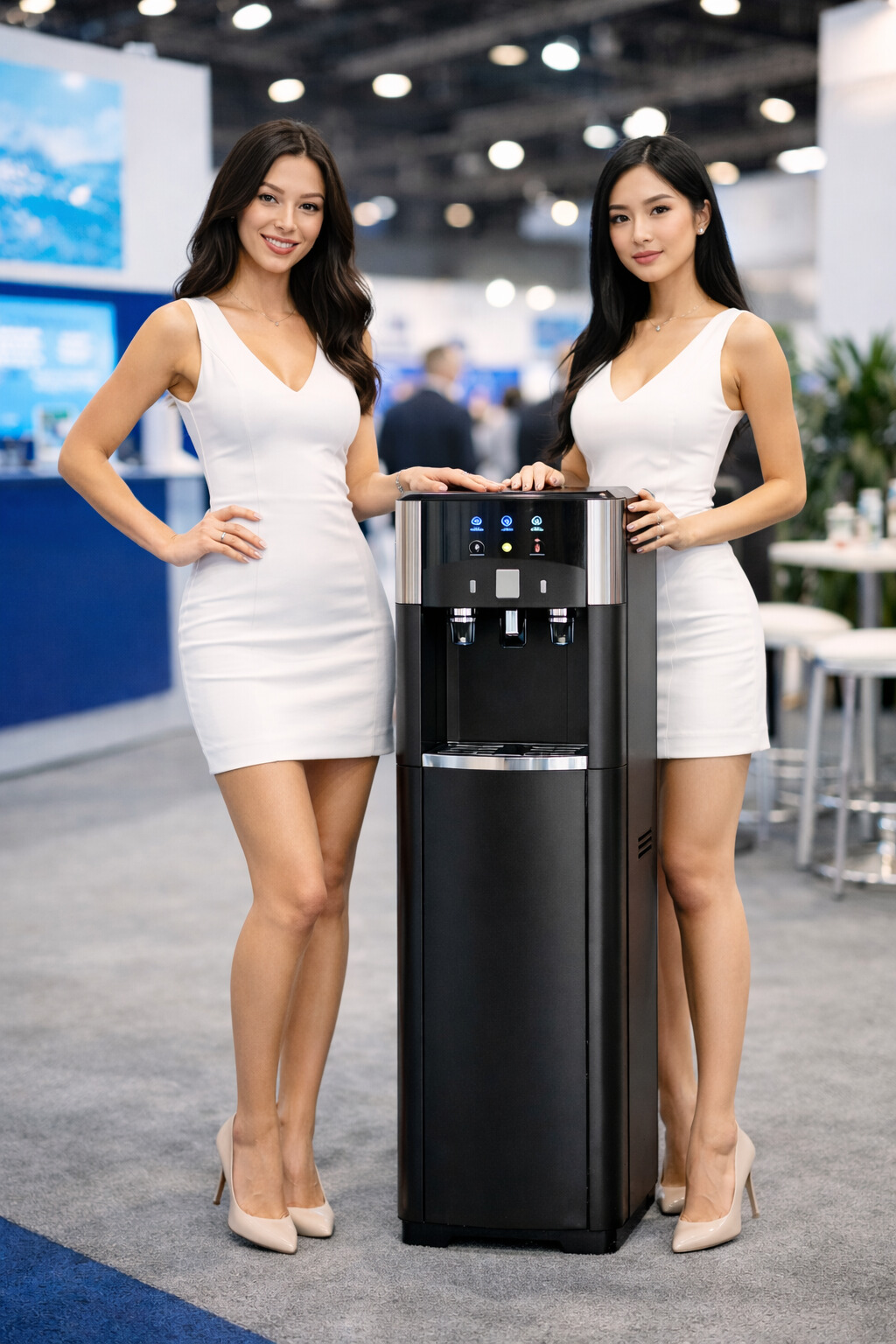 Commercial Grade Hot and Cold Compressor Cooling Water Dispenser