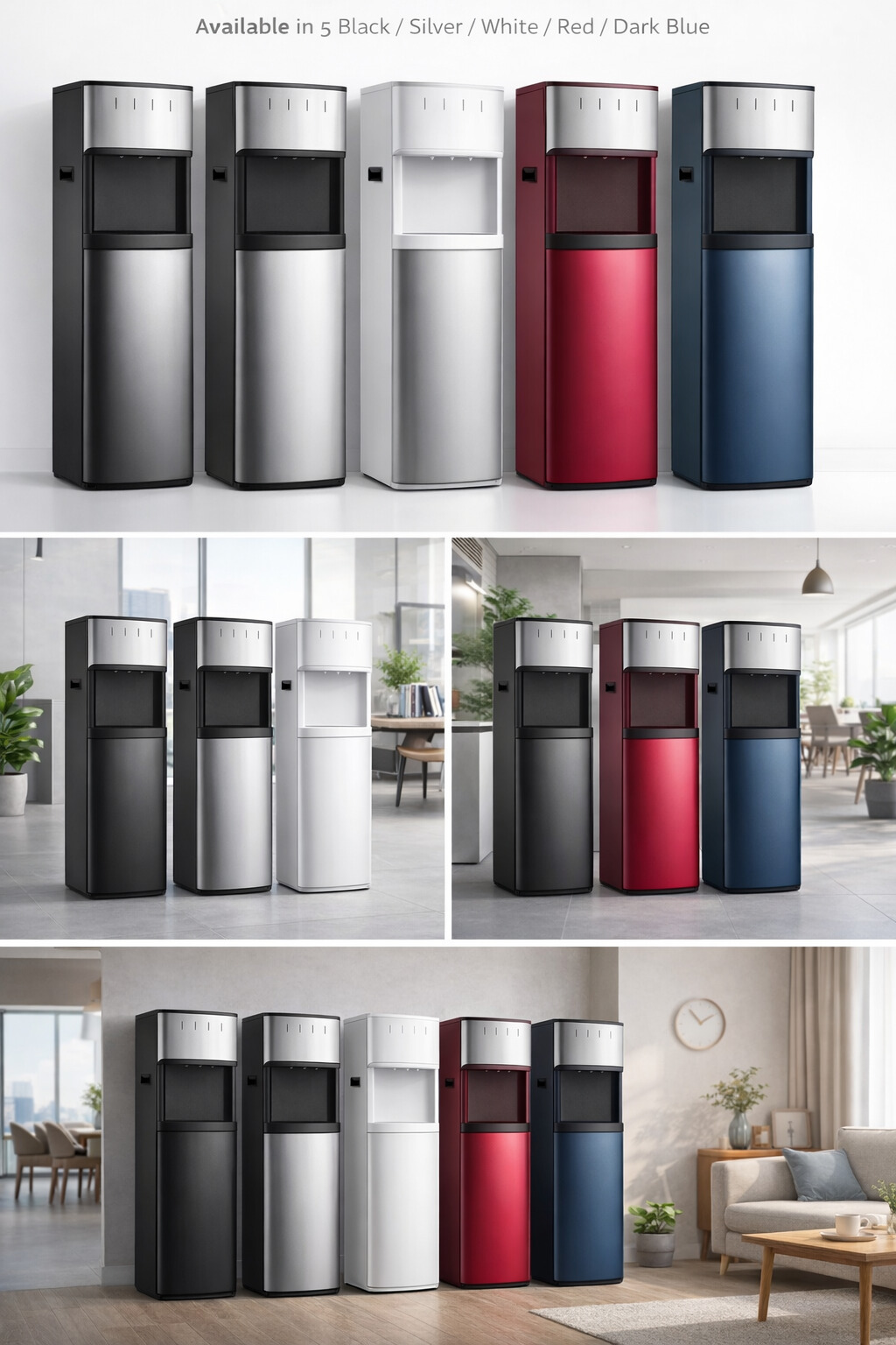 Filter Monitor Hot and cold compressor cooling water dispenser Freestanding Office Home Water Cooler
