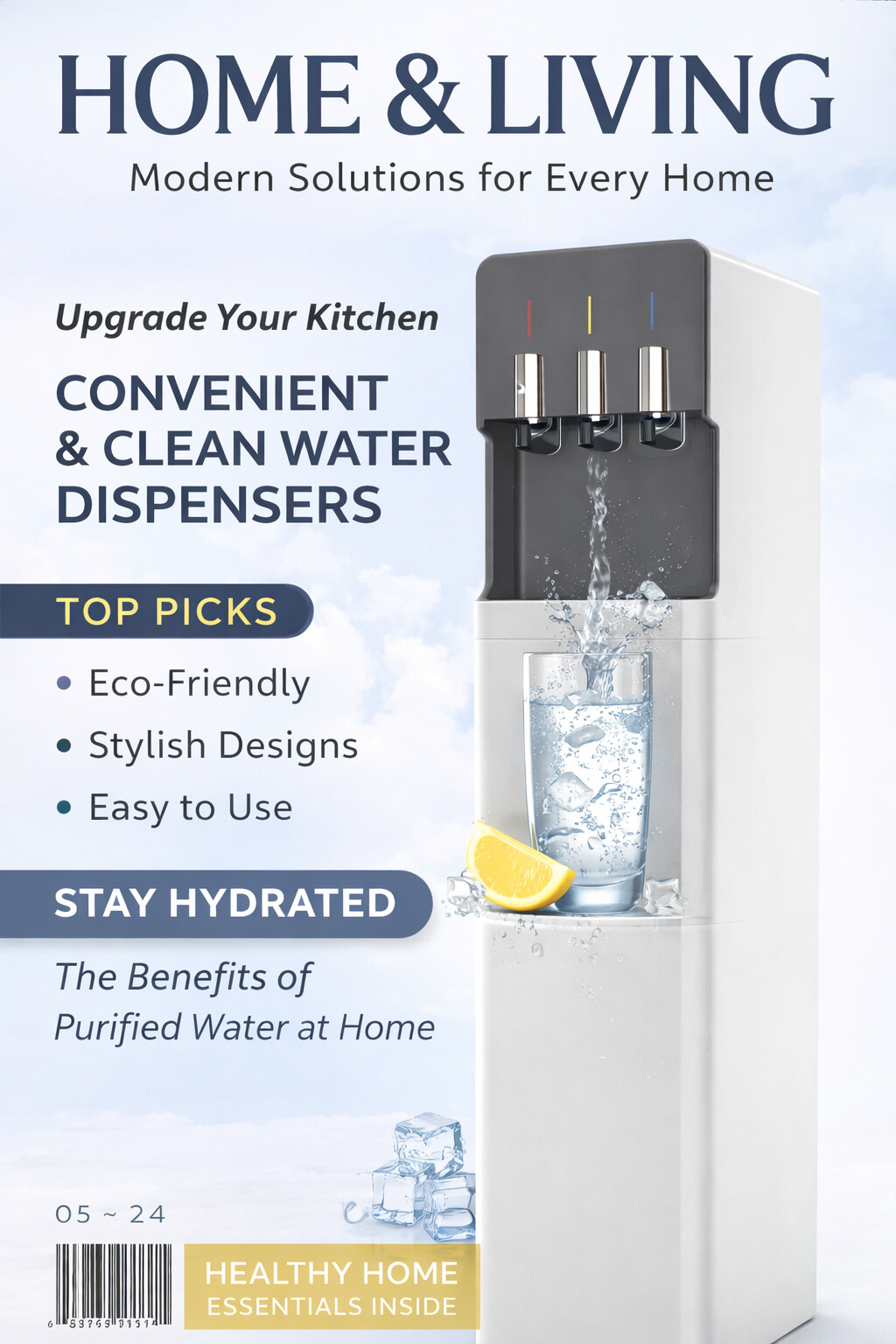 Premium Heavy Duty Hot and cold compressor cooling water dispenser for Commercial Use