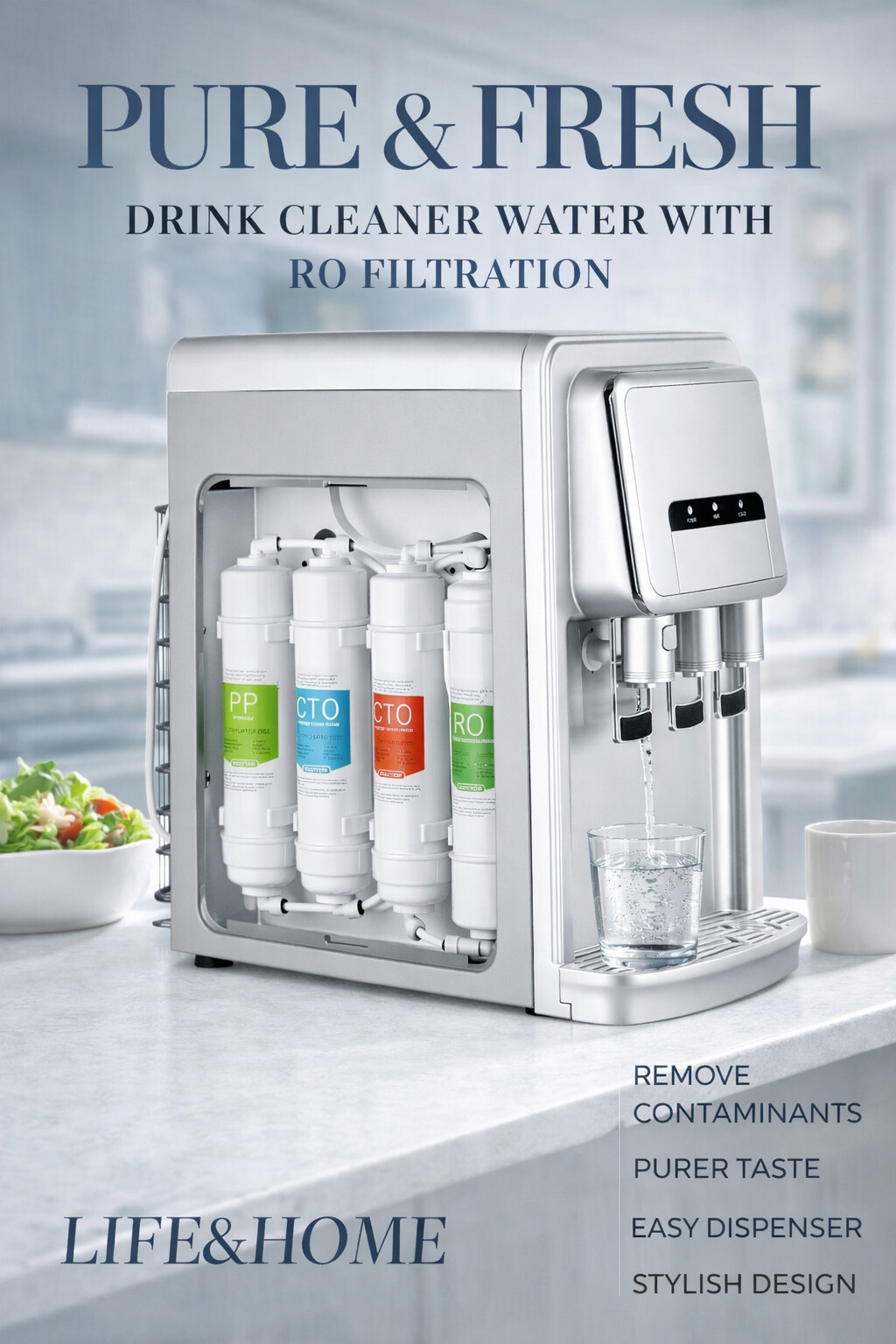 Advanced Household Hot and Cold Compressor Cooling Water Dispenser