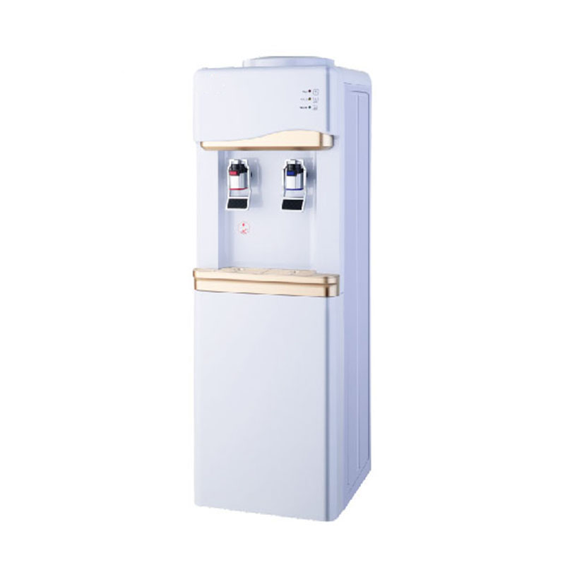 Low noise and quiet design black silver standing hot and cold water dispenser