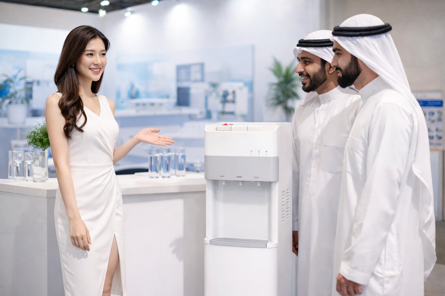 Freestanding Hot Warm Cold Compressor Cooling Water Dispenser for Home and Office