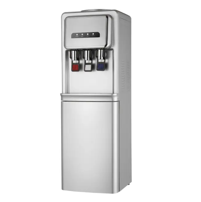 Smart home 5 gallon bottled top loading electric R134a compressor cooling standing hot and cold water dispenser, Minimalist