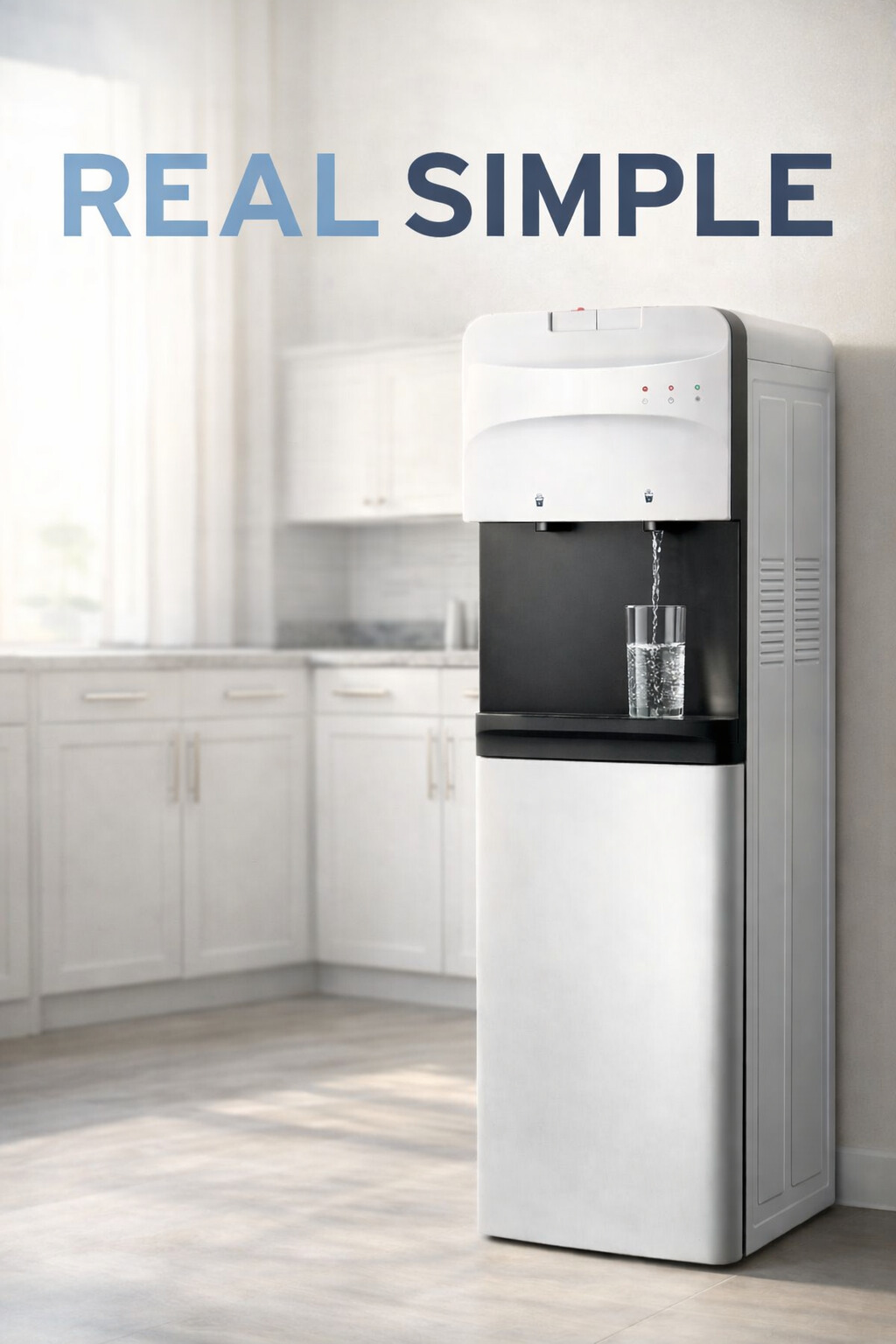 Touch Screen Hot and cold compressor cooling water dispenser – Floor Standing Bottom-Load Water Cooler (Hot/Cold)