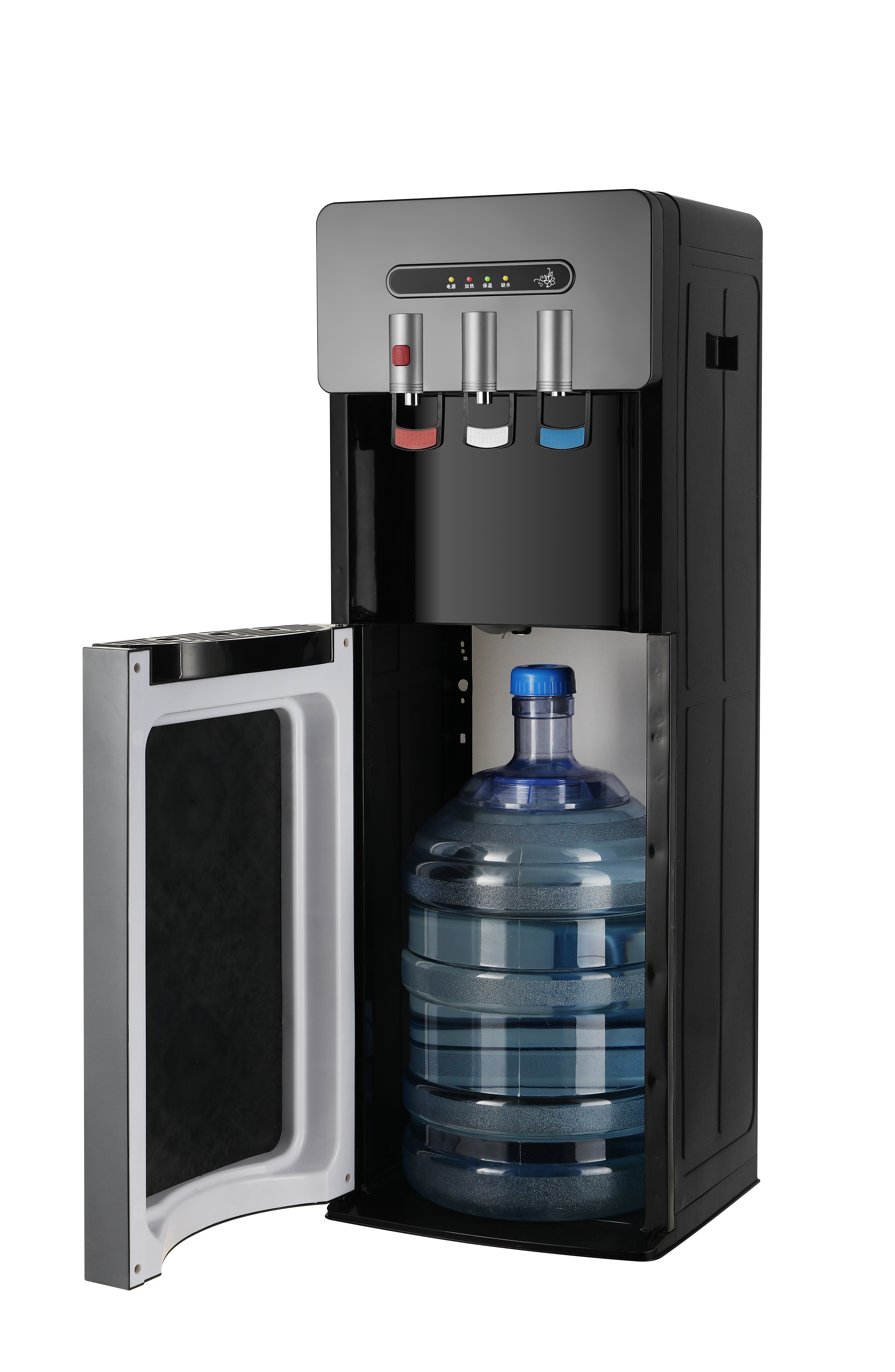 Modern Bottom Loading Child Lock Household Standing Hot and Cold Compressor Cooling Water Dispenser