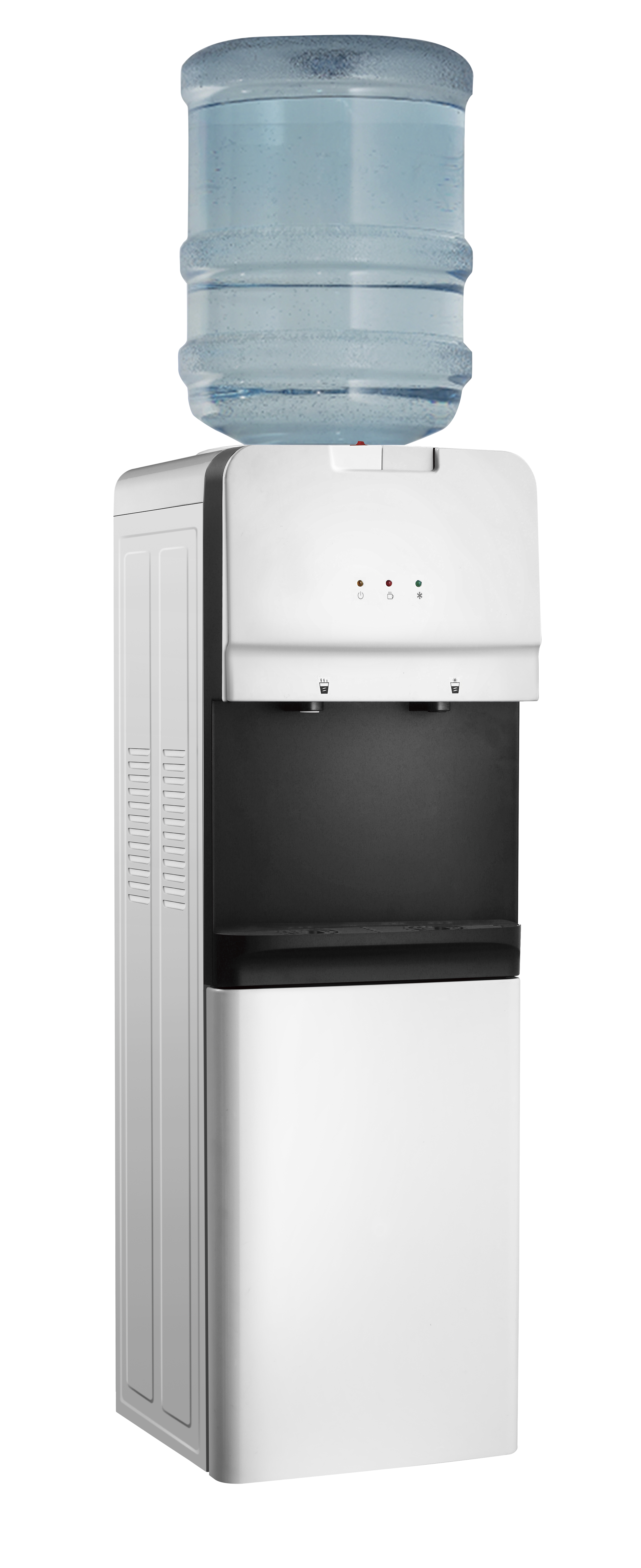 Classic White Child Lock Household Standing Hot and Cold Compressor Cooling Water Dispenser