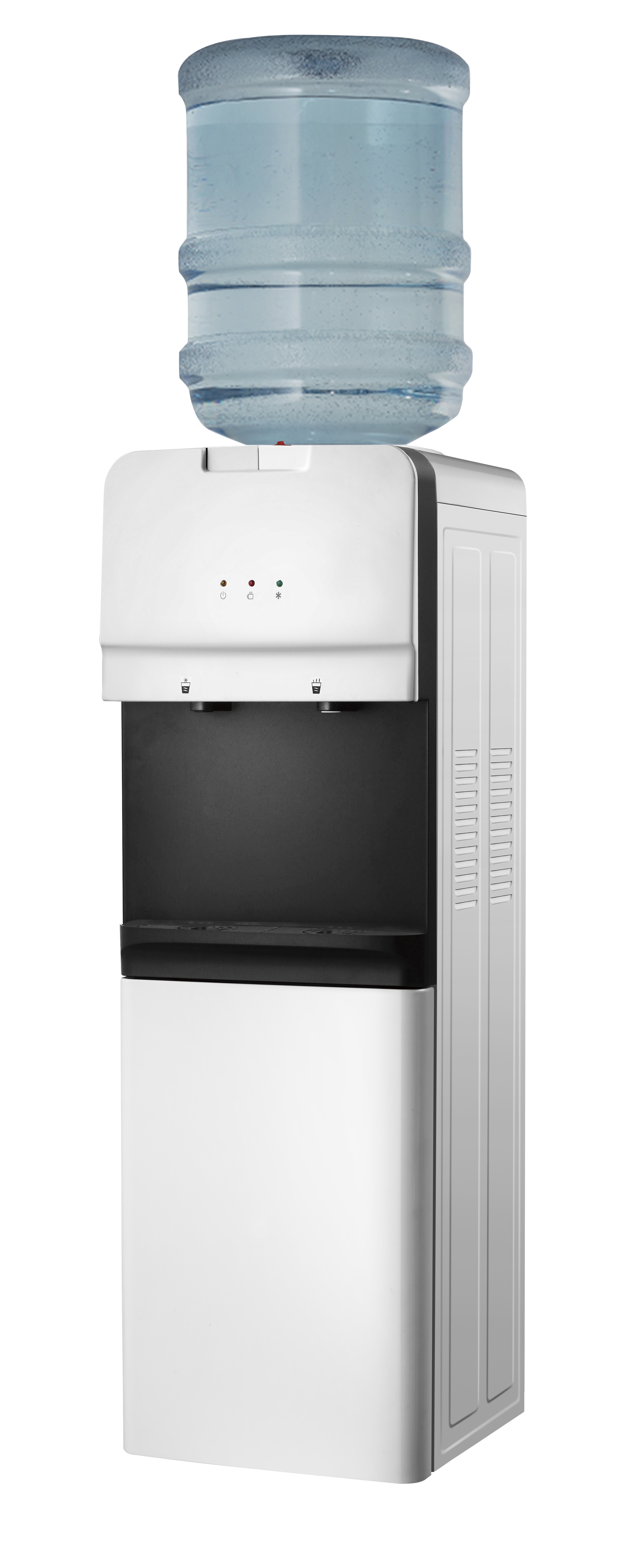 Minimalist White Child Lock Household Standing Hot and Cold Compressor Cooling Water Dispenser