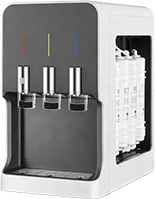 5 gallon bottled top loading electric R134a compressor cooling standing hot and cold water dispenser