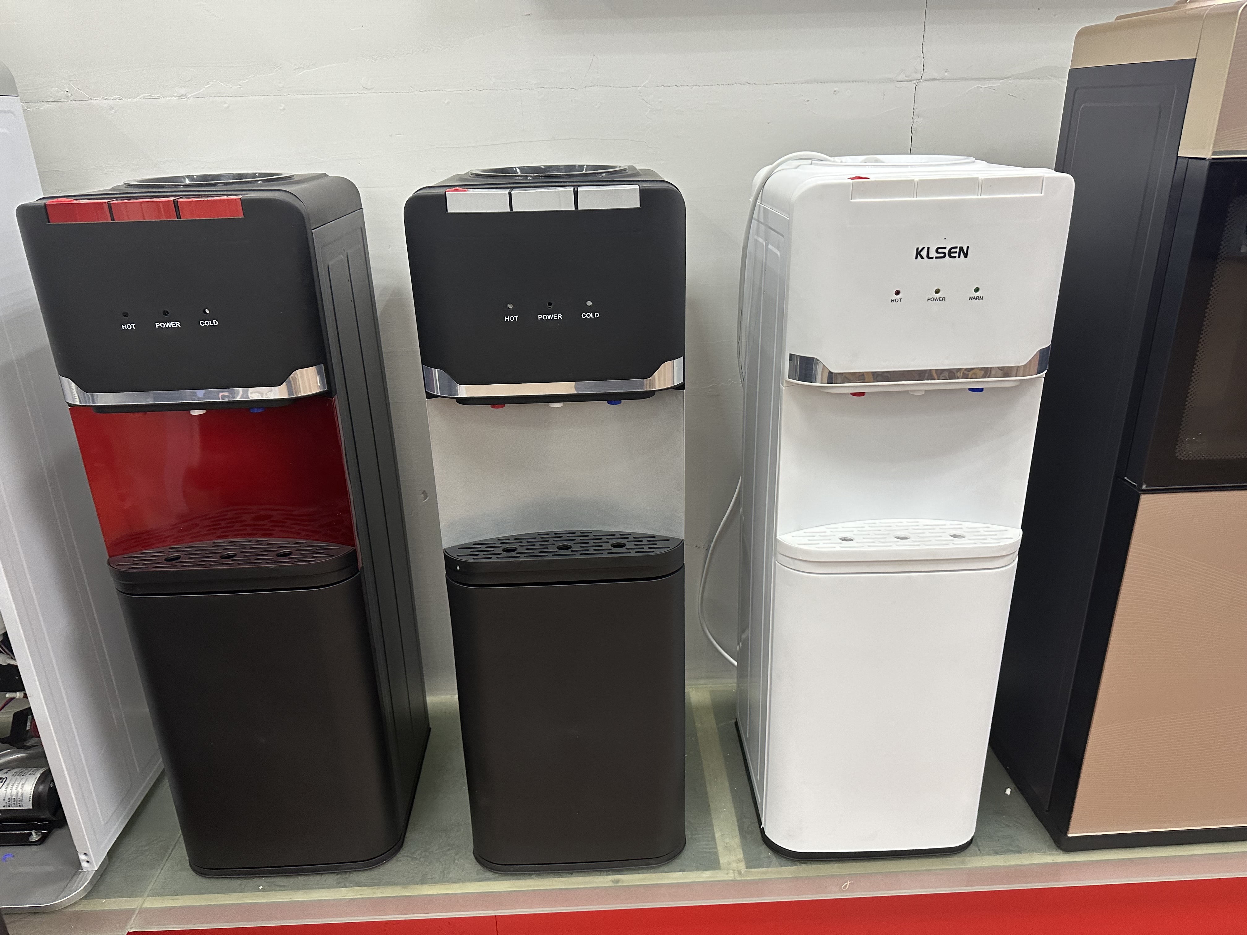 Eco mode 5 Gallon Bottled Top Loading Electric R134a Compressor Cooling Standing Hot and Cold Water Dispenser