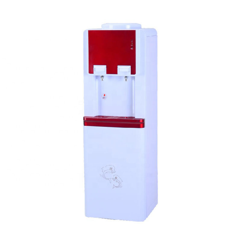 Fast Cooling Heating Household Standing Hot and Cold Compressor Cooling Water Dispenser - Black Mirror Finish