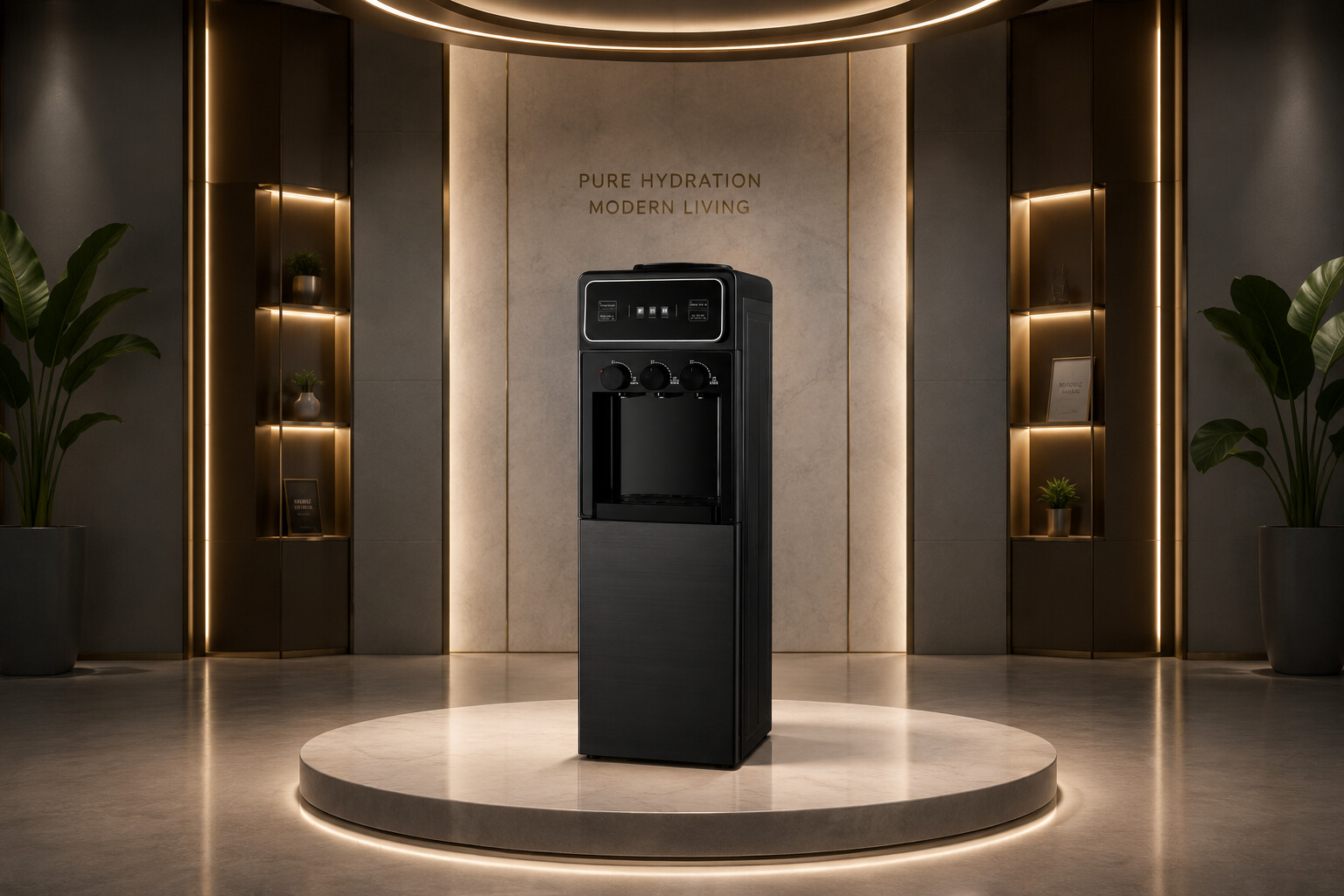 Compact Office Water Dispenser with Hot and Cold Cooling System