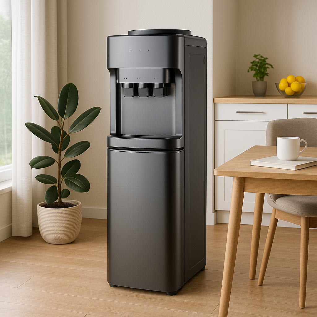 Bottom Loading Hot and Cold Water Dispenser with Compressor Cooling – Premium Kitchen Appliance