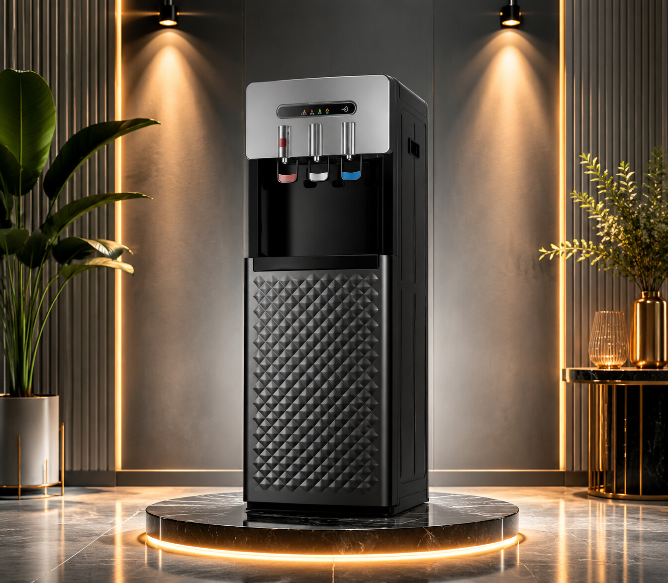 Office Use Large Capacity Hot and Cold Compressor Cooling Water Dispenser