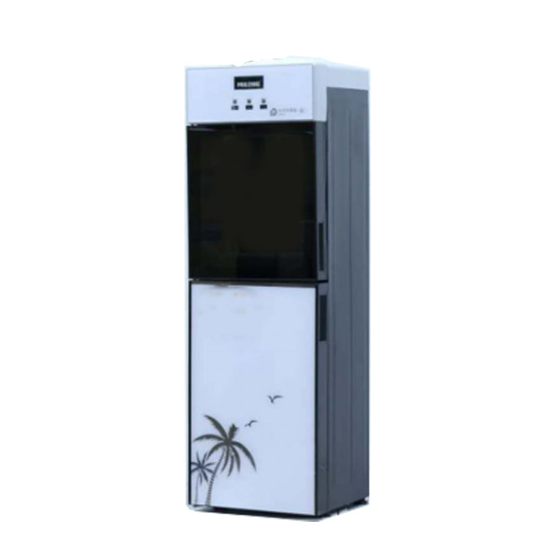 Classic Beige Luxury Household Standing Hot and Cold Compressor Cooling Water Dispenser with Cabinet