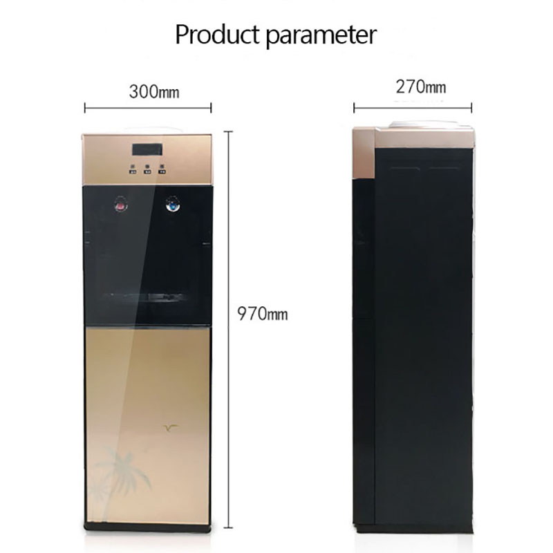 Premium Luxury Household Standing Hot and Cold Compressor Cooling Water Dispenser – Gold Edition