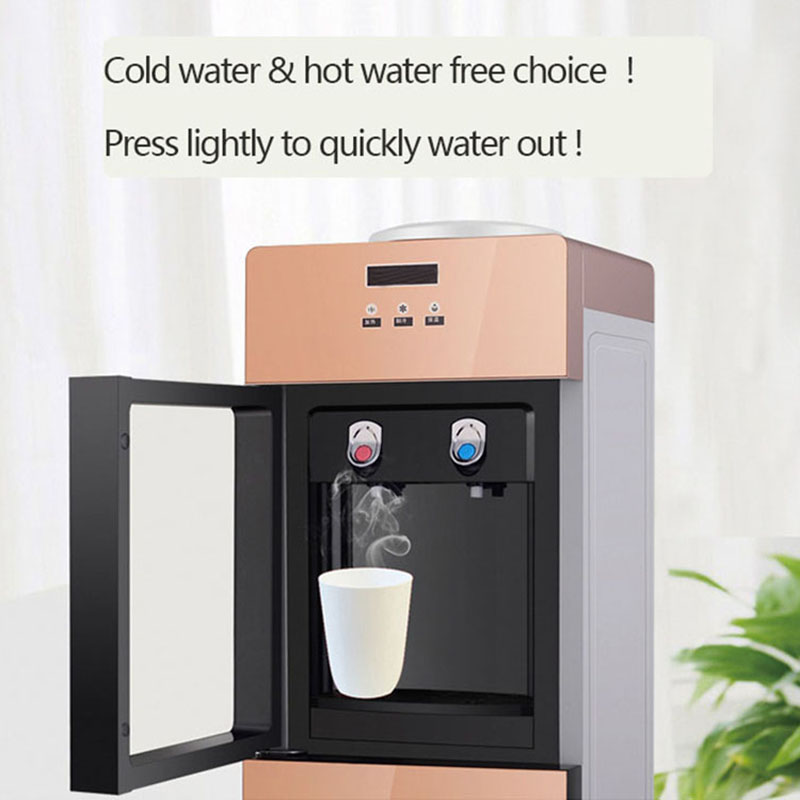 Premium Luxury Household Standing Hot and Cold Compressor Cooling Water Dispenser – Gold Edition
