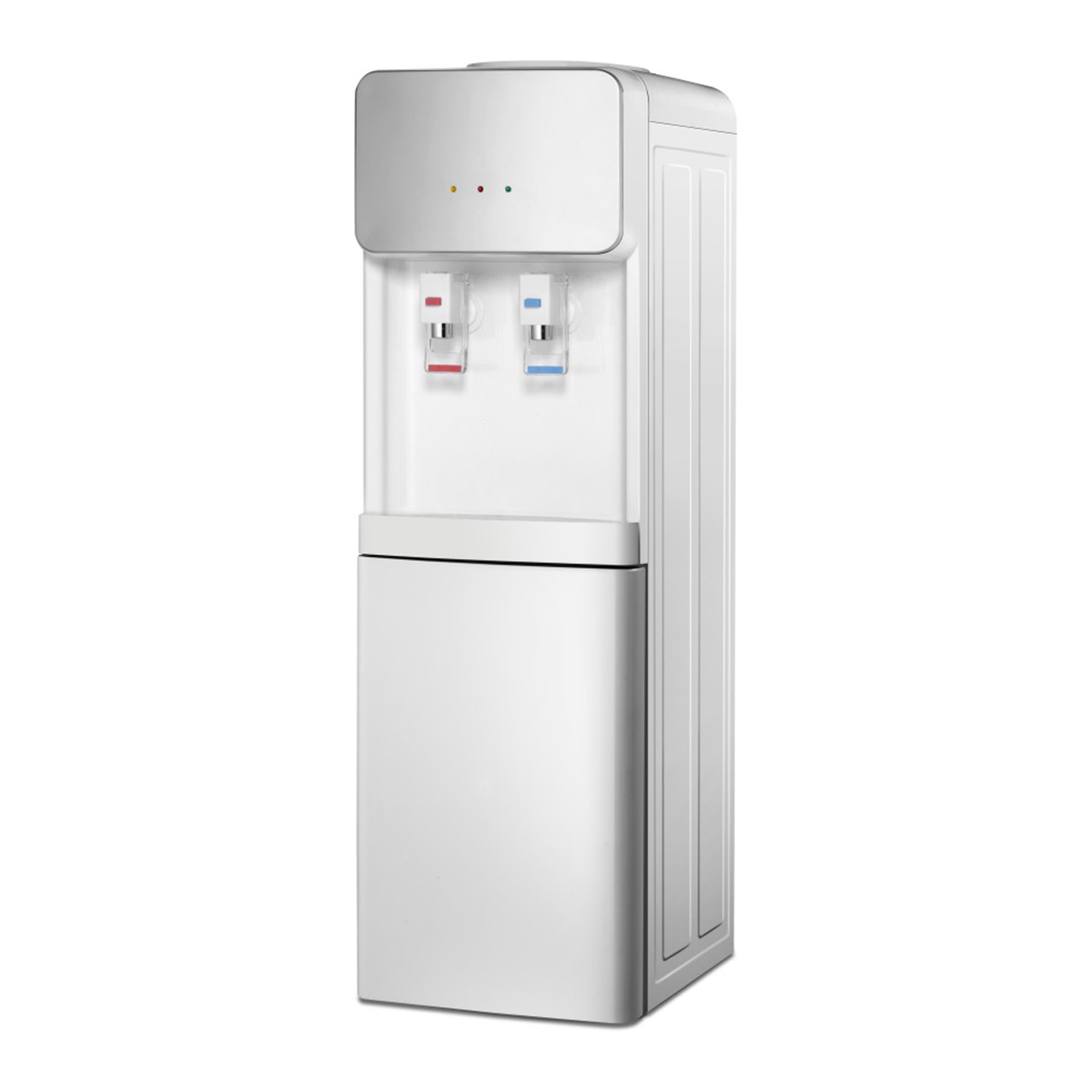 Minimalist White SS304 Food Grade Standing Hot and Cold Water Dispenser