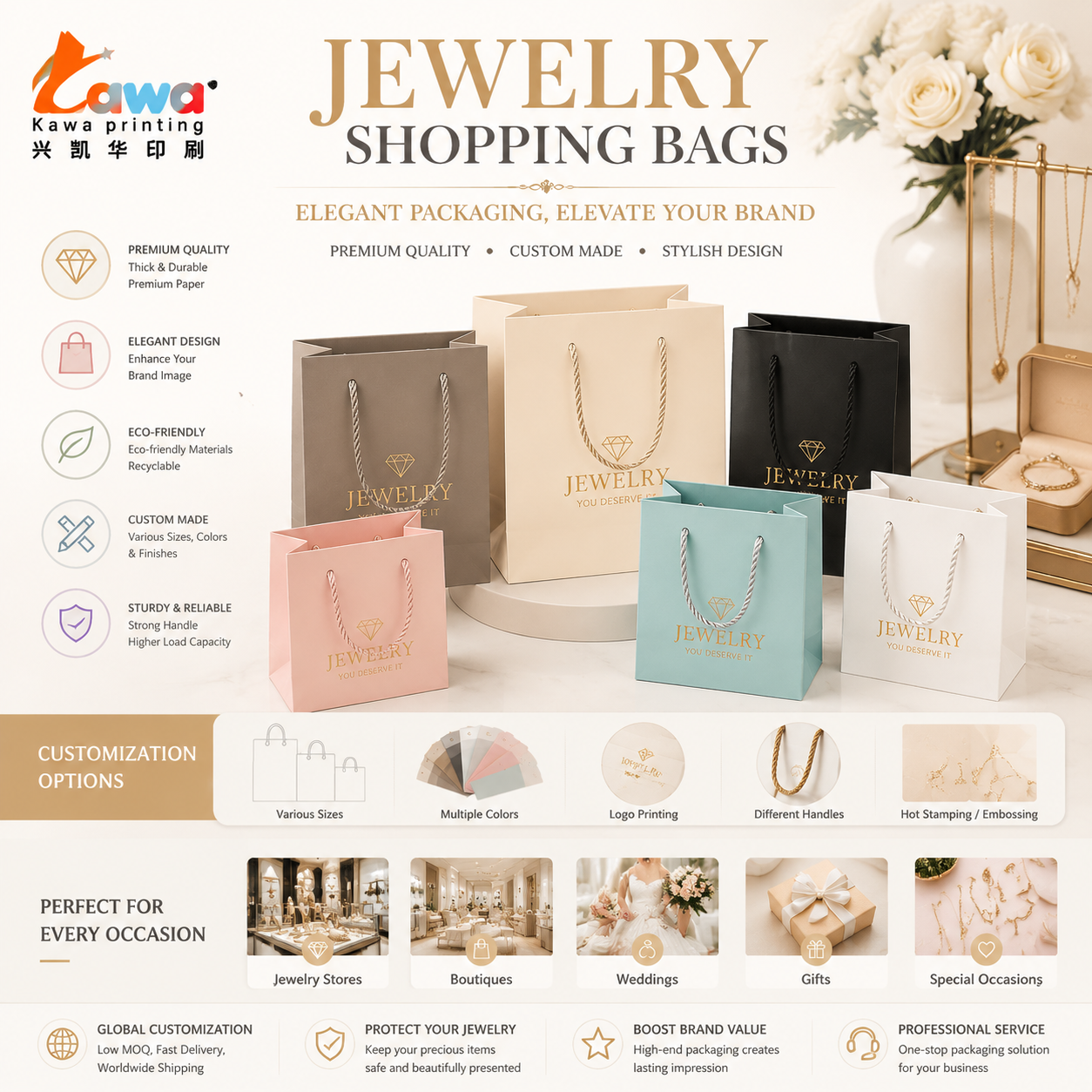 Jewelry Shopping Bags