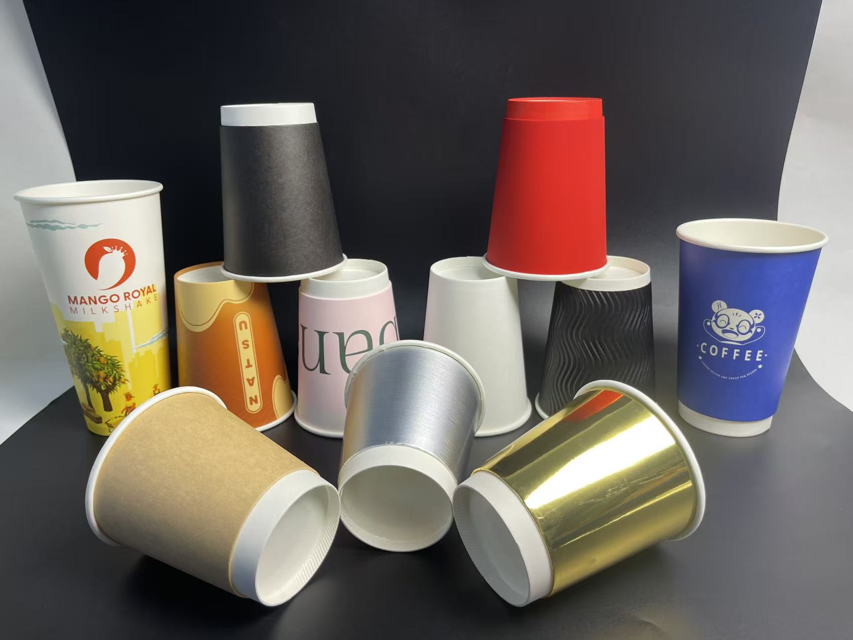 Custom Paper Cups Manufacturer | Single/Double/Ripple Wall Coffee Cups | Eco-Friendly Wholesale