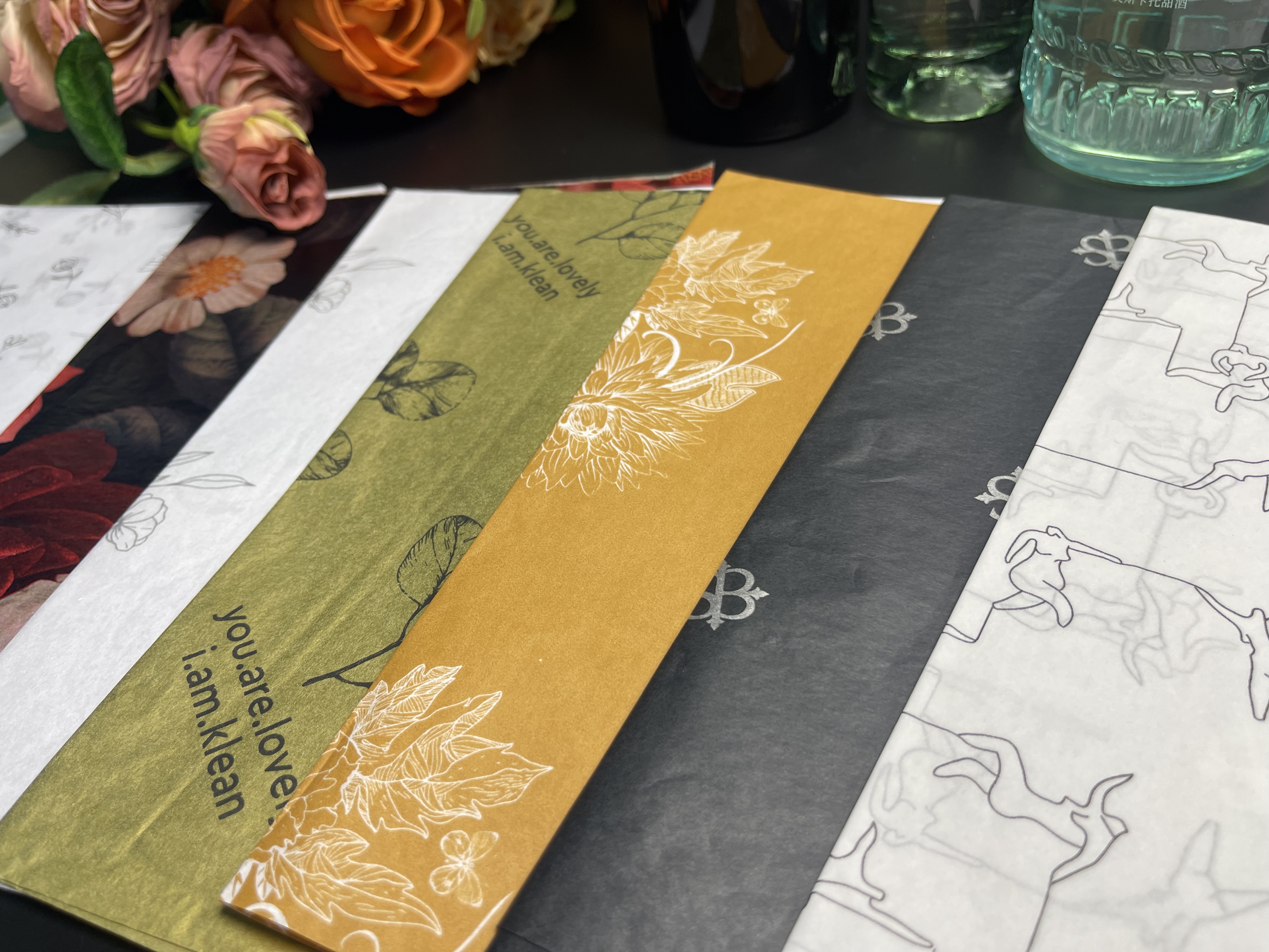 Custom Printed Tissue Paper Custom Logo Tissue Paper Wrapping Wrapping Paper Personalized Tissue Paper for Gift Wrapping