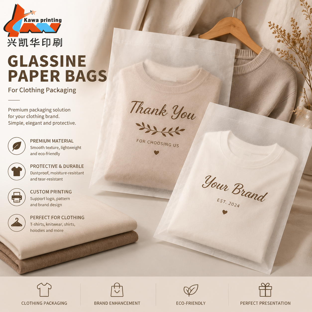 Glassine Paper Bags