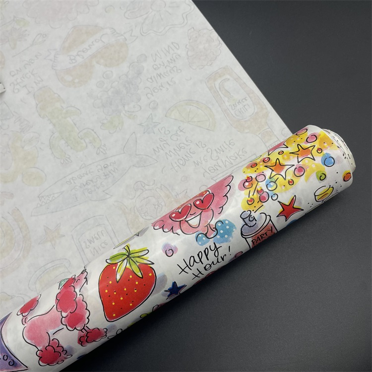 Custom Colored Gift Wrapping Paper Roll | Personalized Printed Packaging Paper