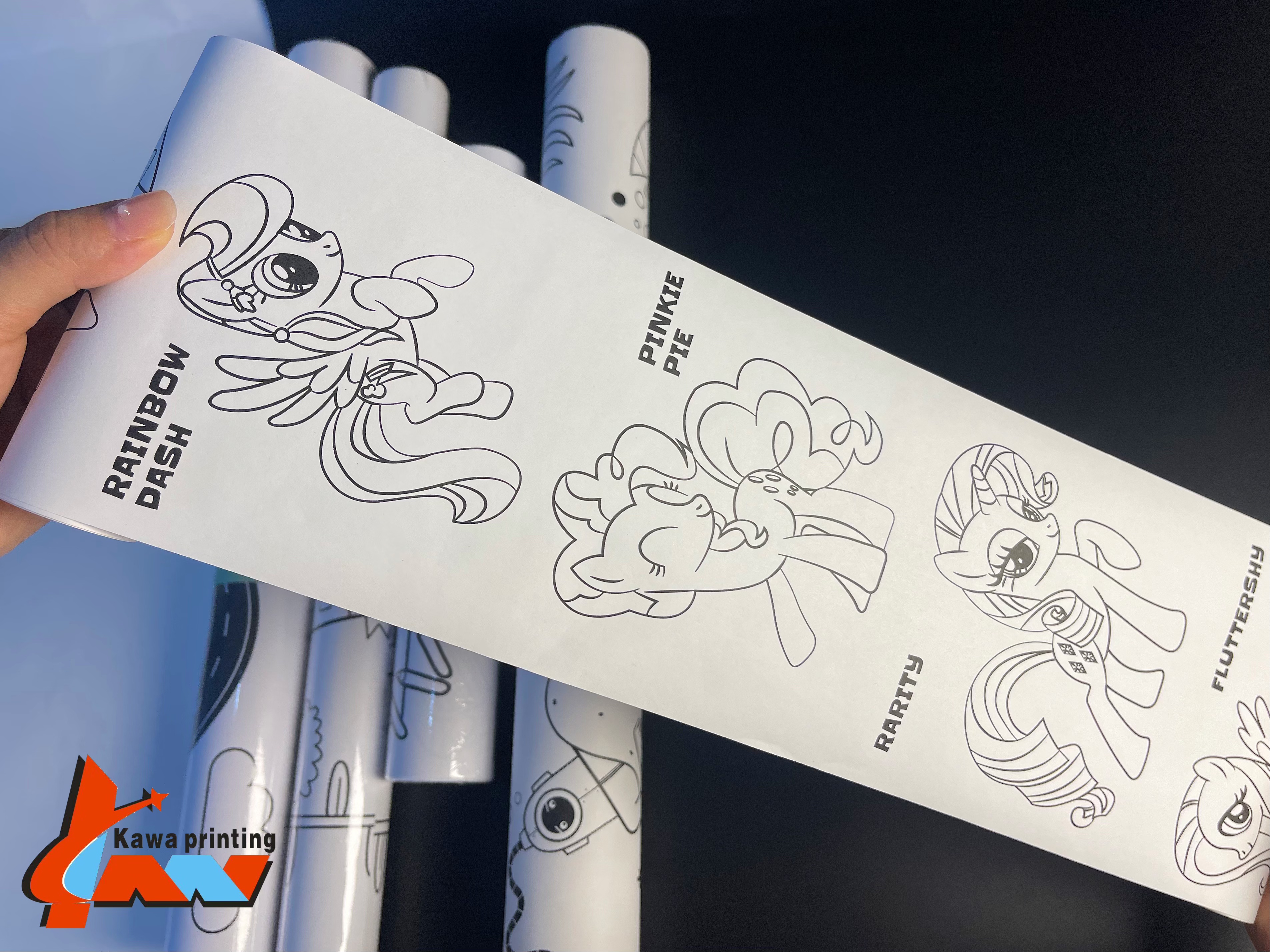 Kids Drawing Paper, thick & bleed‑proof. Non‑toxic, acid‑free, perfect for crayons, markers, watercolors and crafts. Ideal for home, school and kindergarten use.
