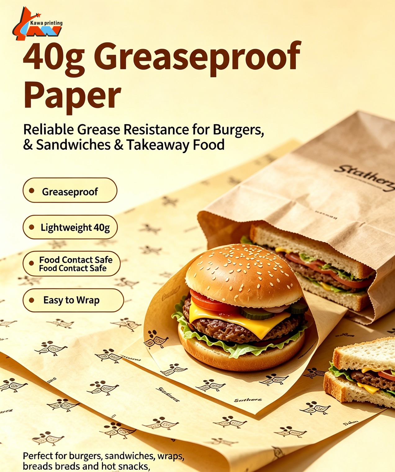 food grade paper