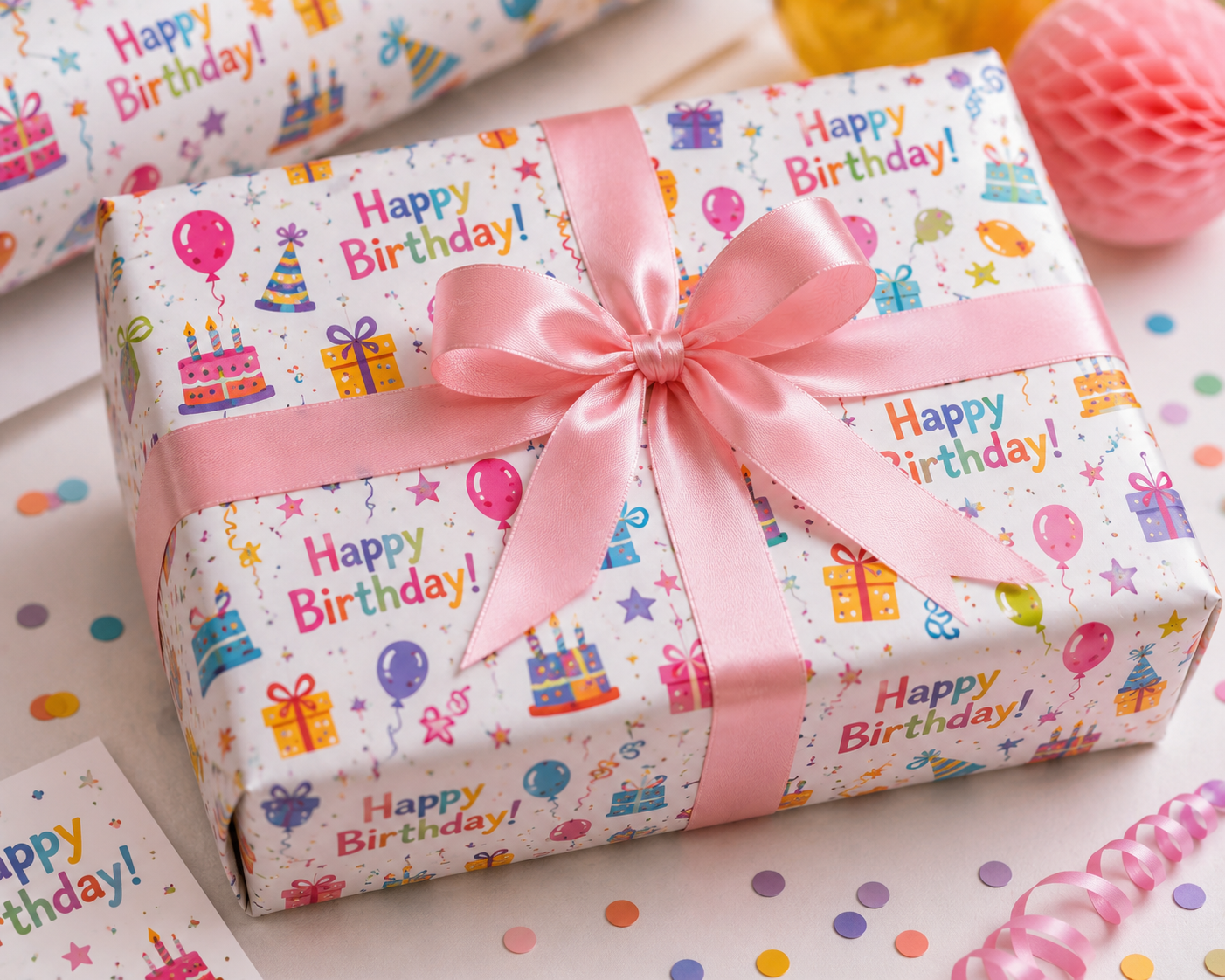Custom Birthday Wrapping Paper: Make Every Gift Feel Special