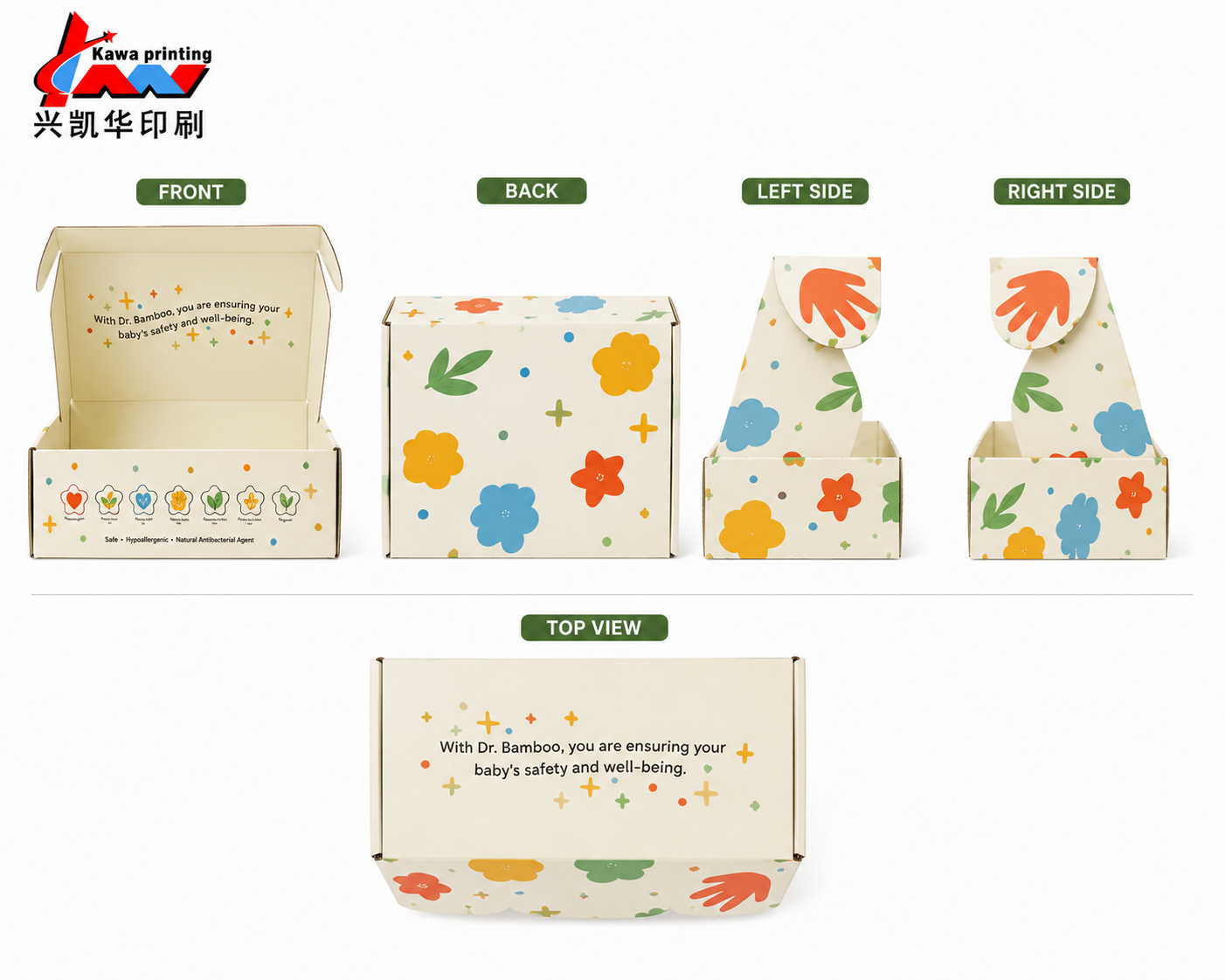 Custom Printed Corrugated Mailer Boxes | Packaging Manufacturer | Kawa Printing