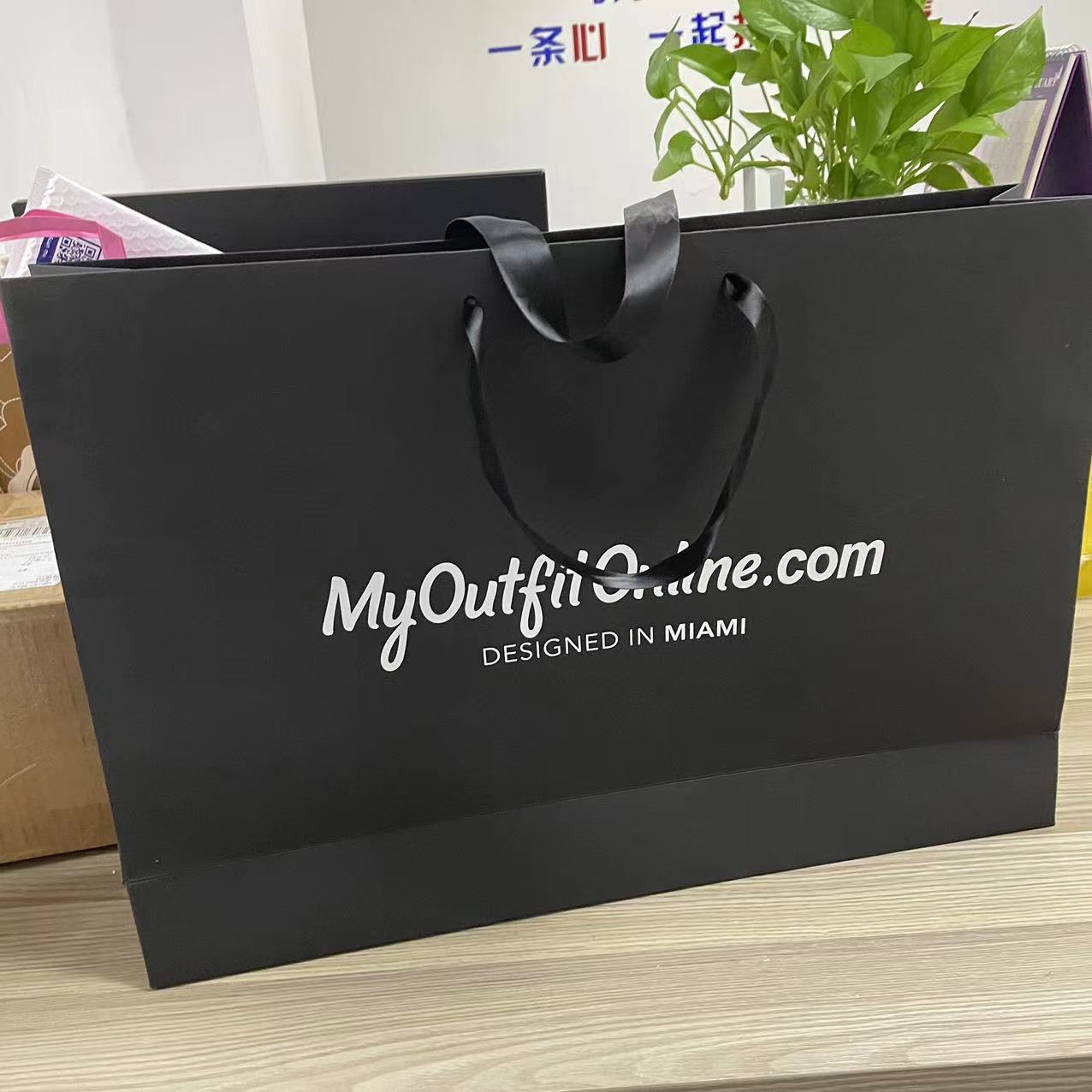 White Cardboard Paper Bags | Eco-Friendly Custom Shopping Bags | Premium Gift Packaging Bags with Handles