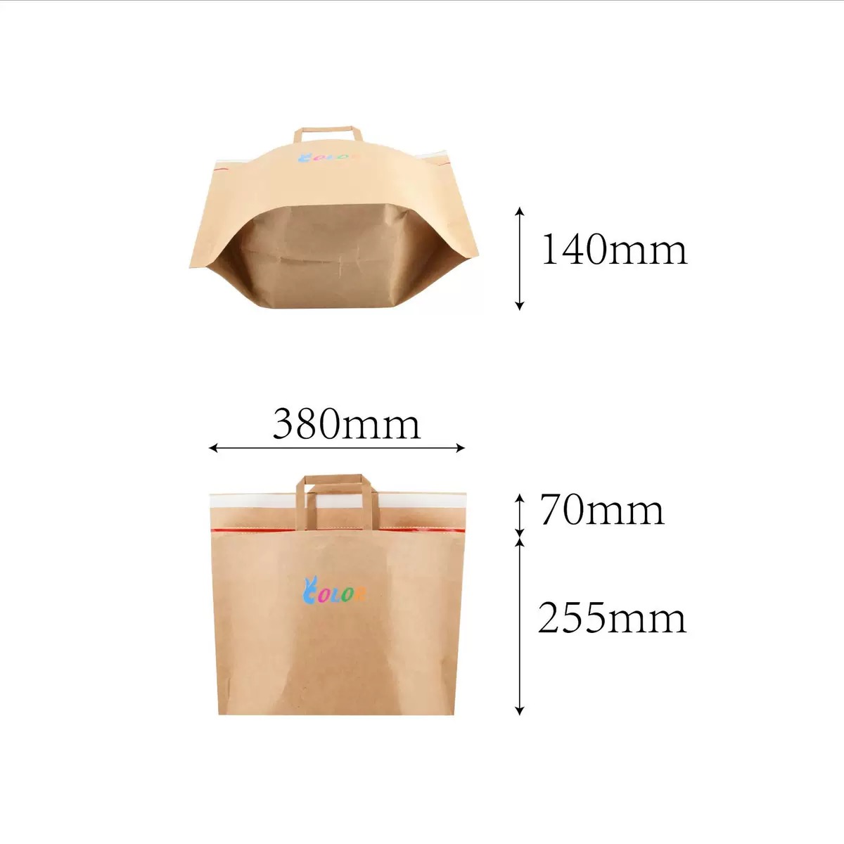 Custom Resealable Kraft Paper Zipper Bags, Food‑Grade Moisture‑Proof Packaging