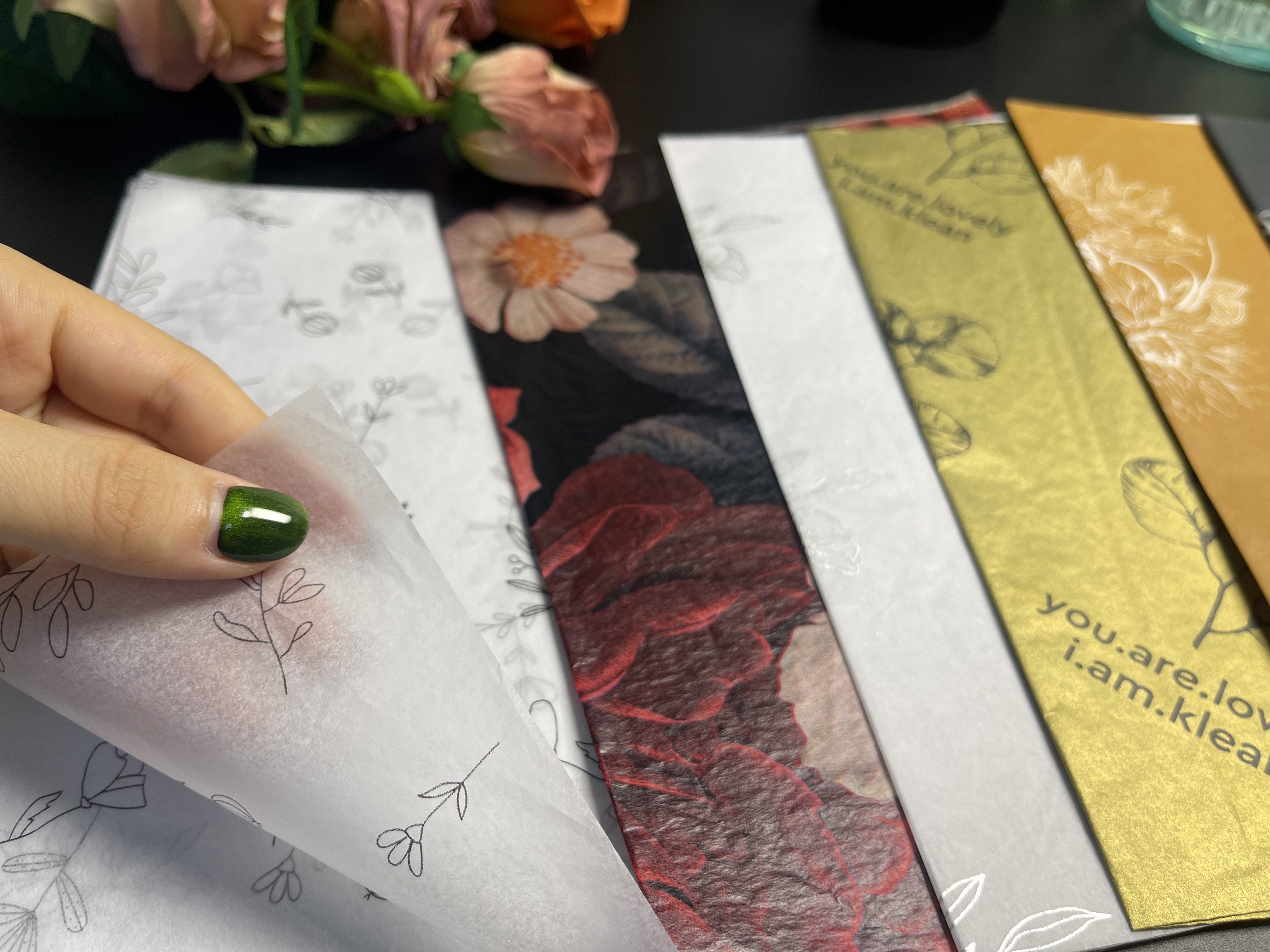 Custom Printed Tissue Paper Custom Logo Tissue Paper Wrapping Wrapping Paper Personalized Tissue Paper for Gift Wrapping